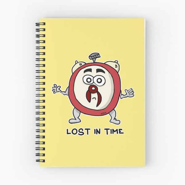 Item preview, Lost In Time Sticker | Funny Alarm Clock Space Time Meme designed and sold by MyxaART.