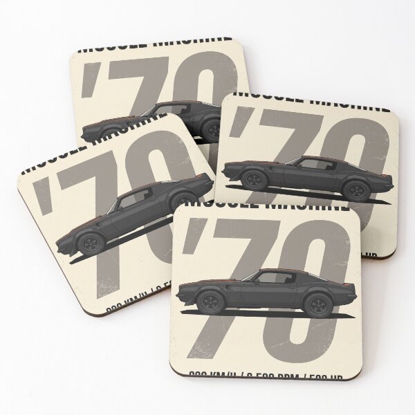 Item preview, Muscle Machine '70s Classic Car Print designed and sold by AKDesign26.
