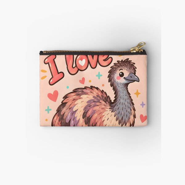 Item preview, I Love Emus Cute Bird Art designed and sold by Pure Craft.