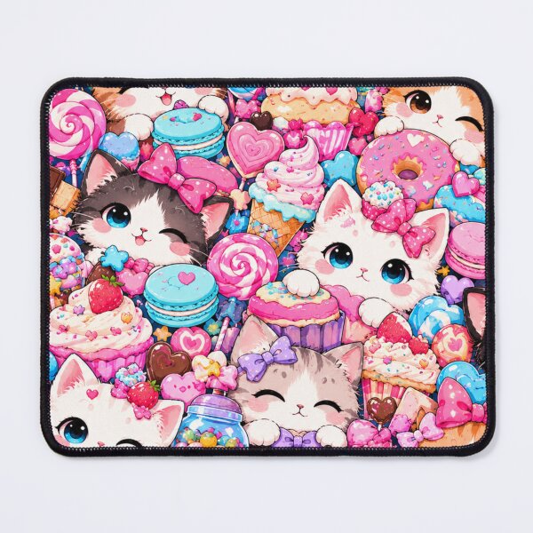 Item preview, Colorful Nordic Tropical Cat Pattern designed and sold by Aramdesing.
