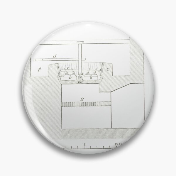 Item preview, Victorian Metallurgy Smelting Patent Drawing designed and sold by Antique Science Press.