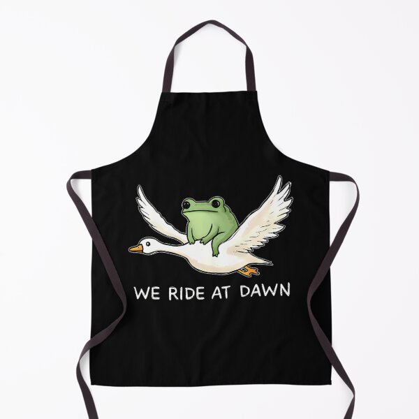 Item preview, We Ride At Dawn Frog Goose Funny Animal designed and sold by BuncoHearas.