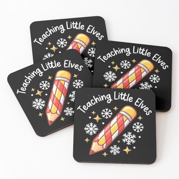 Item preview, Teaching Little Elves Christmas Teacher Pencil Gift designed and sold by TeNovaStudio.