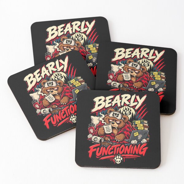 Item preview, Bearly Functioning Need More Coffee designed and sold by RatherCreative.
