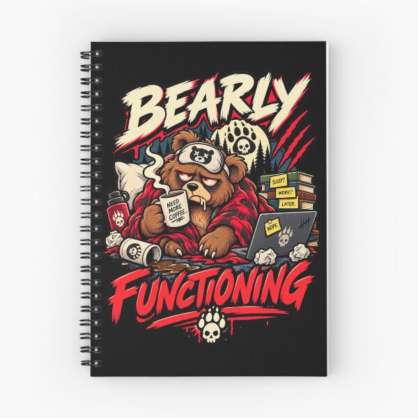 Item preview, Bearly Functioning Need More Coffee designed and sold by RatherCreative.