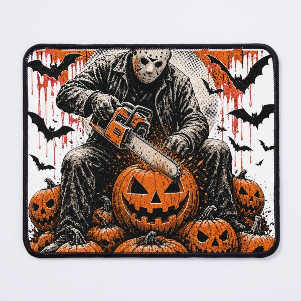 Item preview, Halloween Night Carving Time Slasher Pumpkin Streetwear Tee designed and sold by KIDEnia.