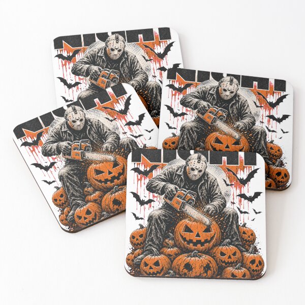 Item preview, Halloween Night Carving Time Slasher Pumpkin Streetwear Tee designed and sold by KIDEnia.