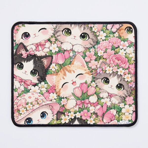 Item preview, Colorful Nordic Tropical Cat Pattern designed and sold by Aramdesing.