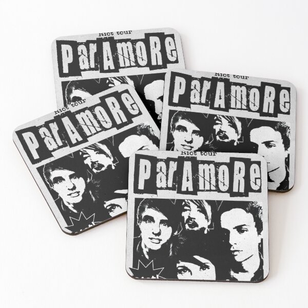 Item preview, Paramore Original Custom Vintage Music Band Tee Unique Poster Wall Art designed and sold by Cool Robot Bro..