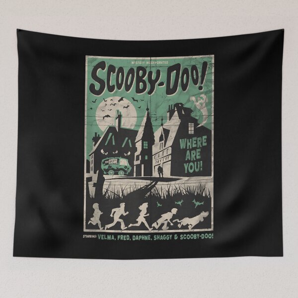 Item preview, Mystery Dog Detective Agency Scary House Movie Classic  designed and sold by collin-certly.