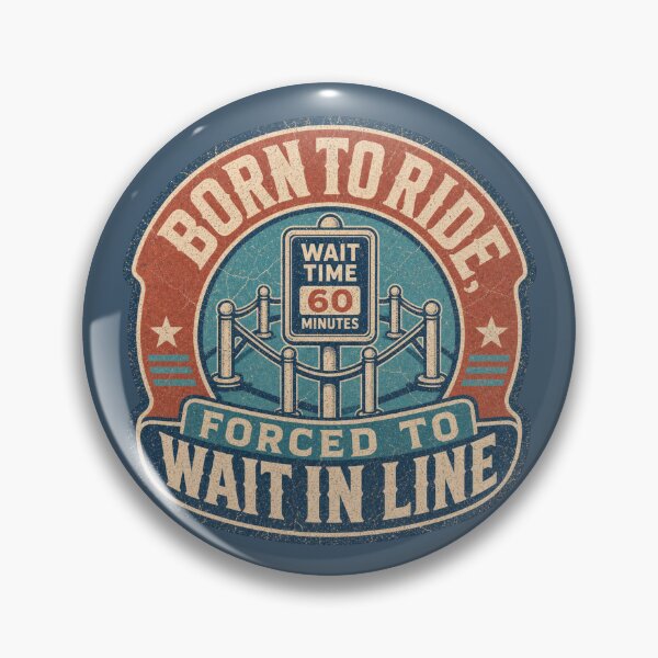 Item preview, Born To Ride - Forced To Wait In Line designed and sold by NicheWearStudio.