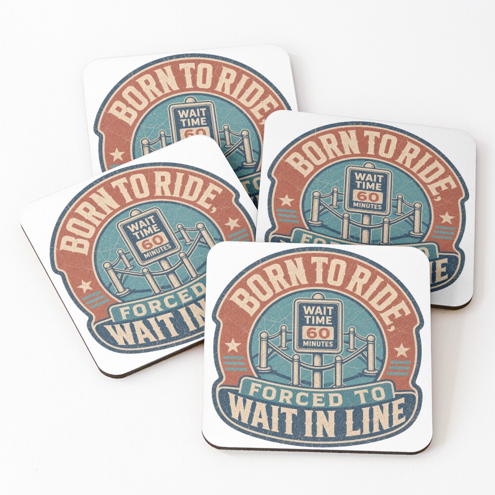 Item preview, Coasters (Set of 4) designed and sold by NicheWearStudio.