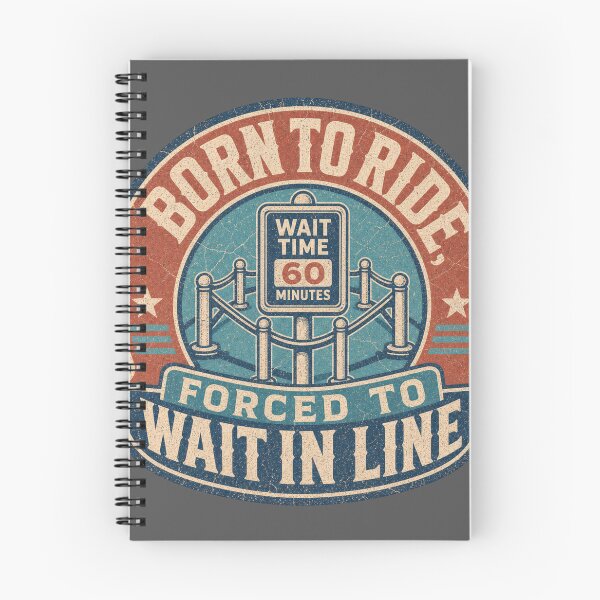 Item preview, Born To Ride - Forced To Wait In Line designed and sold by NicheWearStudio.