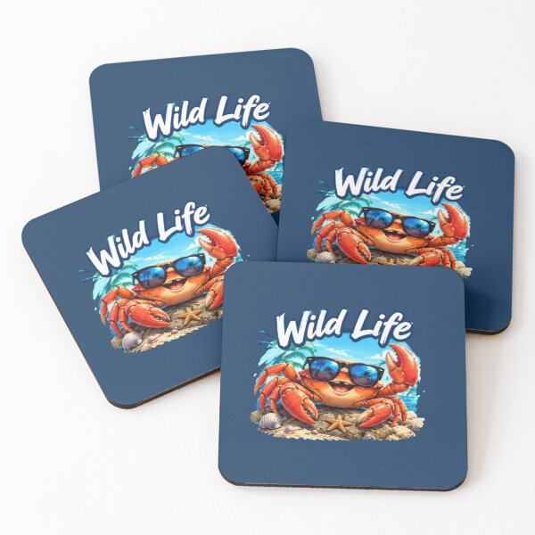 Item preview, Wild Life Crab – Cute Coastal Creature designed and sold by MushArtist.