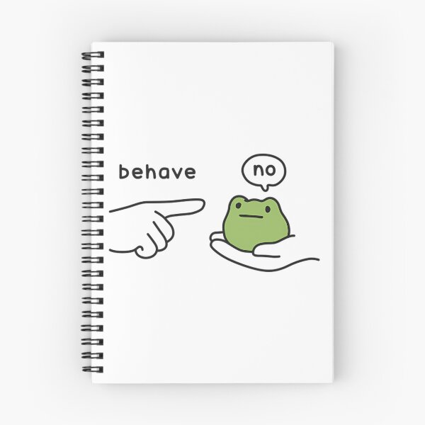 Item preview, Behave No Funny Frog Sarcastic Humor designed and sold by BuncoHearas.