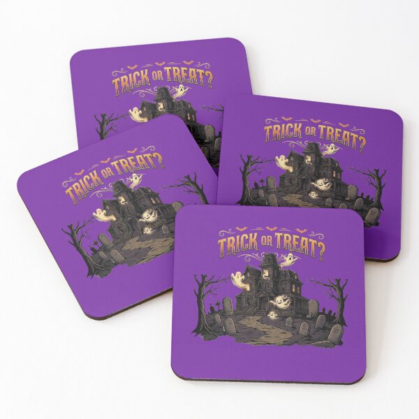 Item preview, Trick Or Treat Haunted House Halloween Design designed and sold by MilalliandCo.
