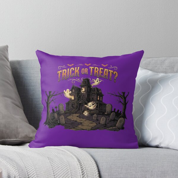 Item preview, Trick Or Treat Haunted House Halloween Design designed and sold by MilalliandCo.