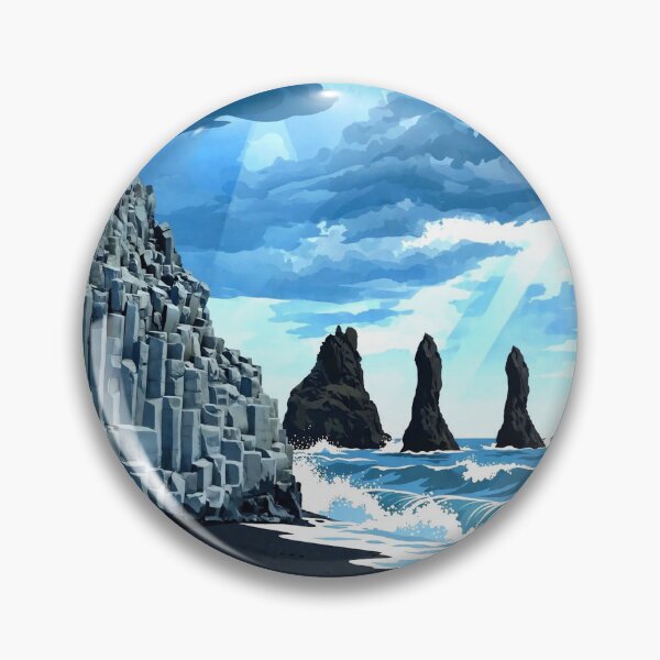 Item preview, Iceland — Reynisfjara Beach — A Dramatic Journey Along the Black Atlantic Coast designed and sold by DibujandoPorfa.