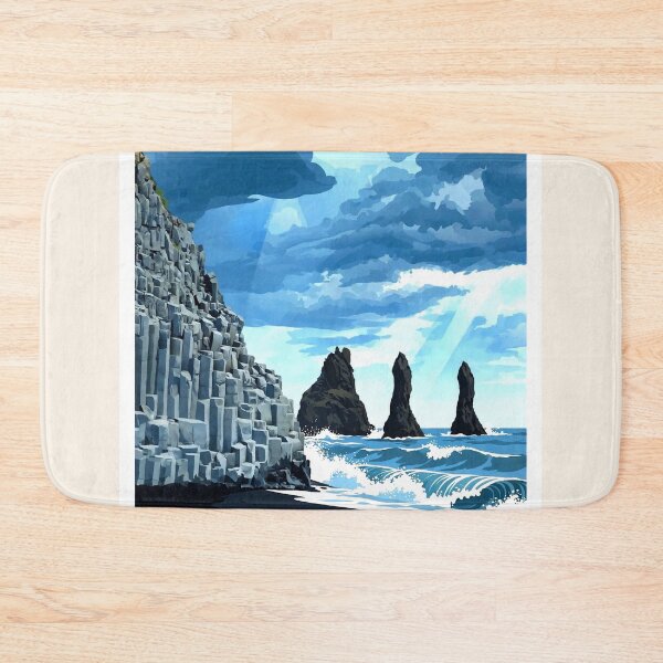 Item preview, Iceland — Reynisfjara Beach — A Dramatic Journey Along the Black Atlantic Coast designed and sold by DibujandoPorfa.