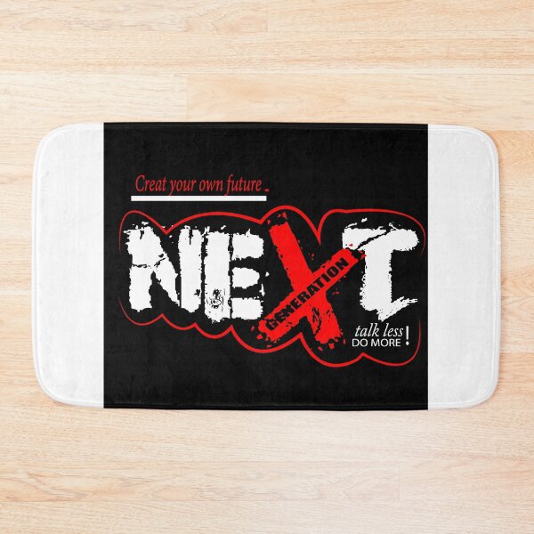 Item preview, Next Generation Create Your Own Future Typography T-Shirt Design – Talk Less Do More Grunge Graphic designed and sold by Carftora786.