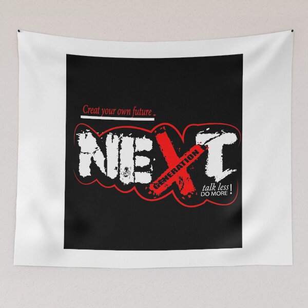 Item preview, Next Generation Create Your Own Future Typography T-Shirt Design – Talk Less Do More Grunge Graphic designed and sold by Carftora786.