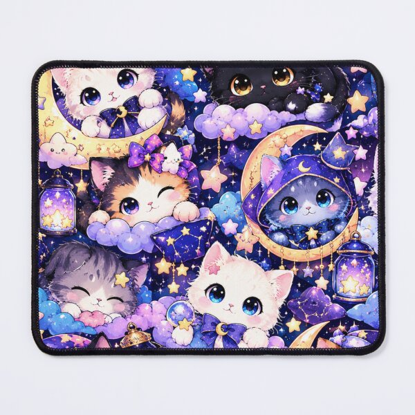 Item preview, Colorful Nordic Tropical Cat Pattern designed and sold by Aramdesing.