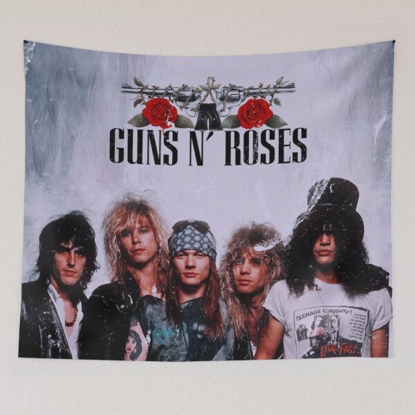 Item preview, Guns N Roses Original Custom Vintage Music Band Tee Unique Poster Wall Art designed and sold by Cool Robot Bro..