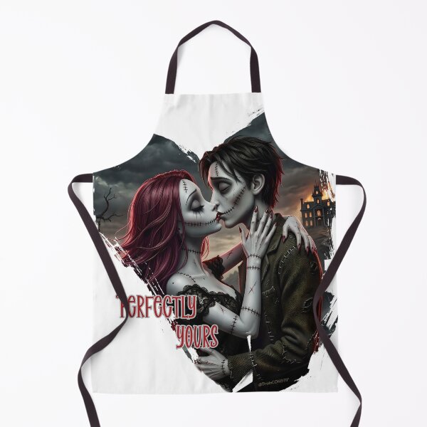 Item preview, Perfectly Yours Gothic Stitched Couple Romantic Spooky Art designed and sold by BrainConstip.