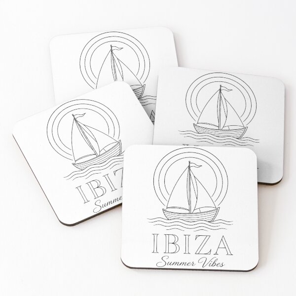 Item preview, Ibiza Summer Vibes / Vintage Mediterranean Sailboat designed and sold by StudioPixelArts.