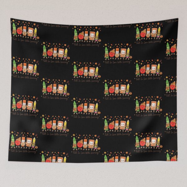 Item preview, Fall In Love With Learning Cute School Supplies Autumn Teacher Student designed and sold by YasuoShop.