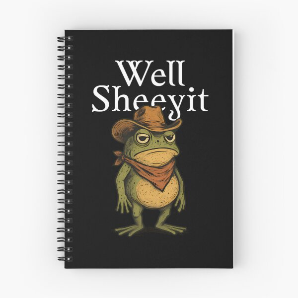 Item preview, Well Sheryit Funny Cowboy Frog designed and sold by BuncoHearas.