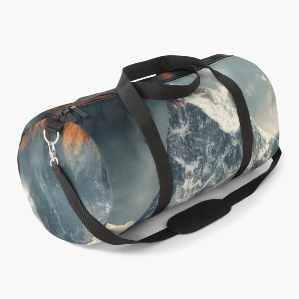 Item preview, Majestic Snow Peak Mountain with Autumn Forest Lake Reflection Art designed and sold by LYAN-STORE.