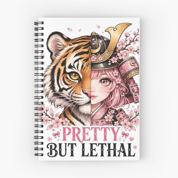 Item preview, Pretty But Lethal Tiger Samurai Girl Japanese Anime Aesthetic Art* designed and sold by zwnexura.