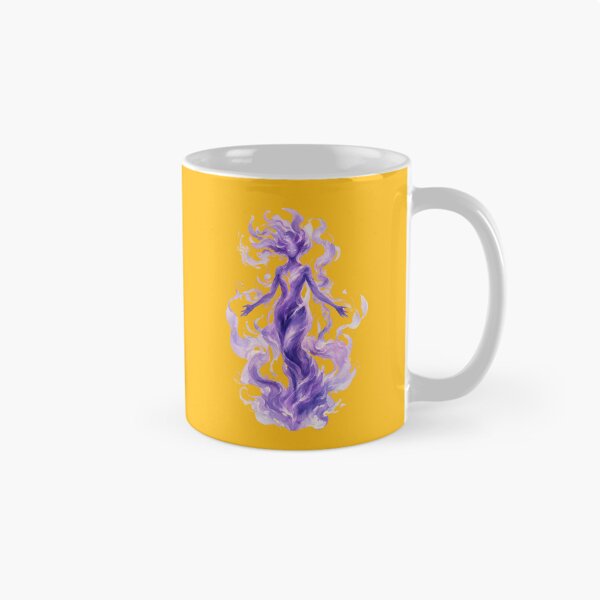 Item preview, Ethereal Purple Flame Spirit and Mystical Magic Goddess Design designed and sold by SolutionsArt.