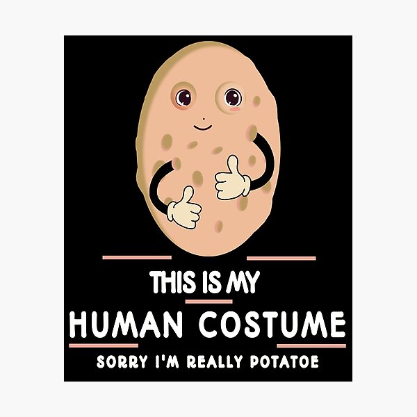 Item preview, This is my funny human costume designed and sold by vibeno1.