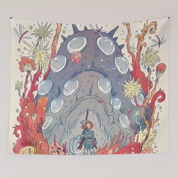 Item preview, Cute kawaii art girl [[nausicaa's]] go -%[ghiblis]%- giant aways insect designed and sold by ceyart00.