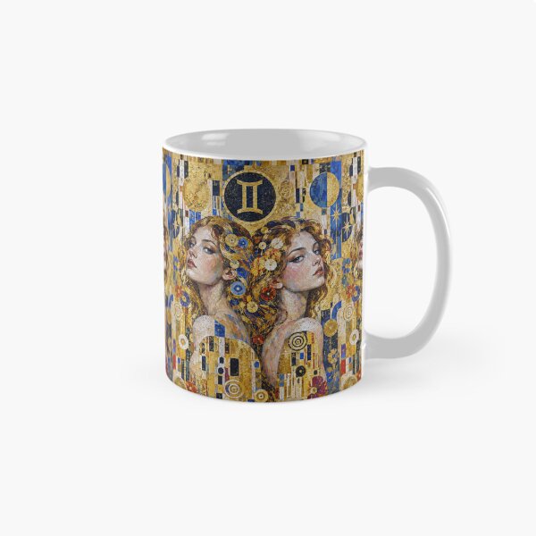 Item preview, Gemini Zodiac Painting – The Twins designed and sold by GalleryKauffeld.