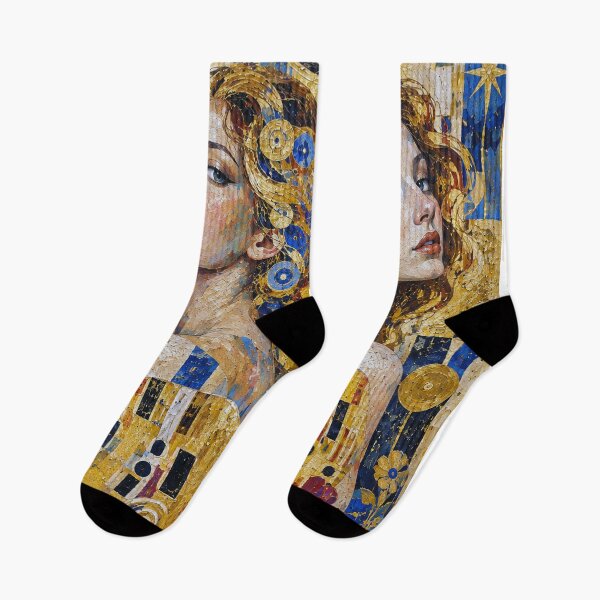 Item preview, Gemini Zodiac Painting – The Twins designed and sold by GalleryKauffeld.