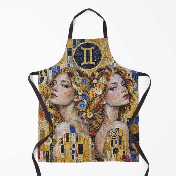 Item preview, Gemini Zodiac Painting – The Twins designed and sold by GalleryKauffeld.