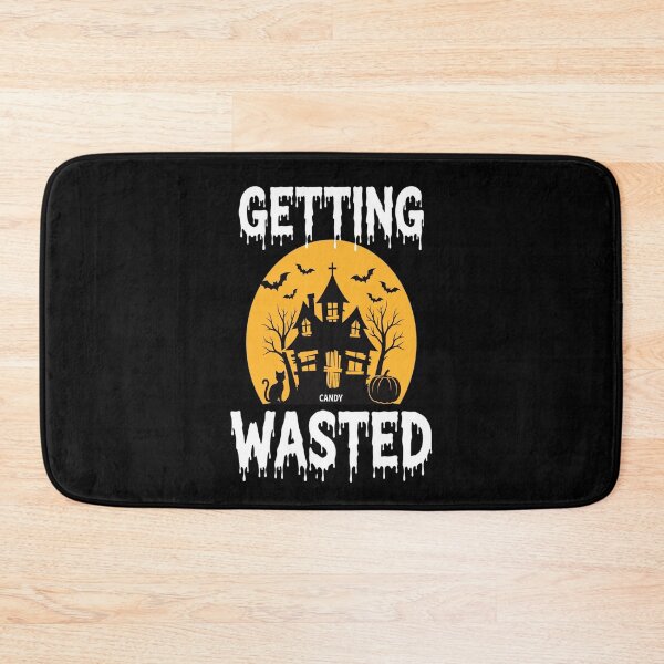 Item preview, Getting Wasted Candy Haunted House Halloween Moon designed and sold by Custom Crest.