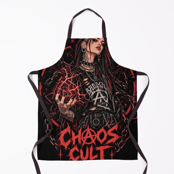 Item preview, Chaos Cult Dark Occult Gothic Girl Aesthetic designed and sold by CrazySzoopWorld.