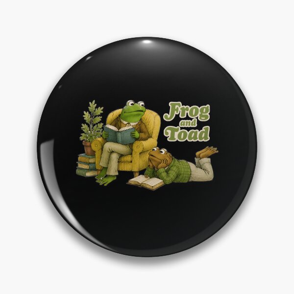 Item preview, Frog and Toad Book Lover Reading Funny designed and sold by BuncoHearas.