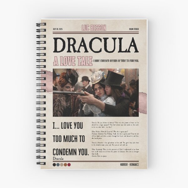 Item preview, Dracula A Love Tale (2025) designed and sold by selinology.