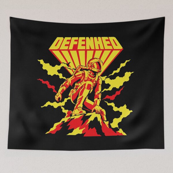 Item preview, Defender Astronaut designed and sold by Nelson089Mullen.