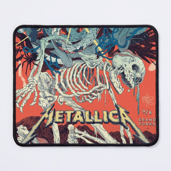 Item preview, Metallica Original Custom Vintage Music Band Tee Unique Poster Wall Art designed and sold by Cool Robot Bro..