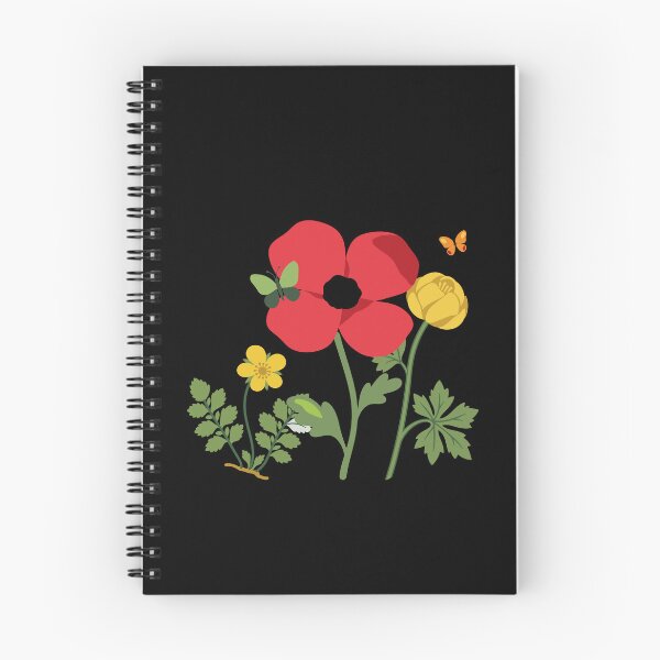 Item preview, Colorful poppy · Butterfly · Nature designed and sold by Sir-Freaky.
