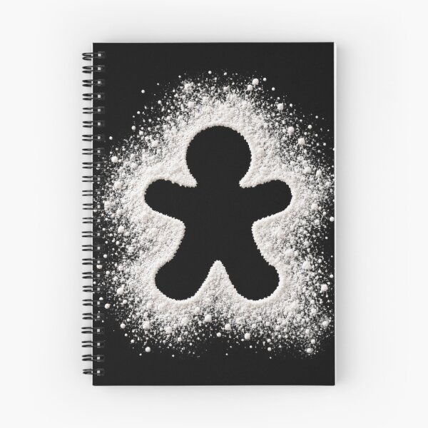 Item preview, Gingerbread Man Silhouette in Powdered Sugar designed and sold by SayMaria.