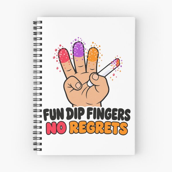 Item preview, Fun Dip Fingers No Regrets Funny 90s Candy designed and sold by CerealBoxInk.