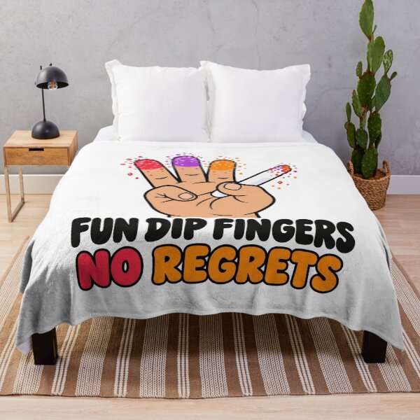 Item preview, Fun Dip Fingers No Regrets Funny 90s Candy designed and sold by CerealBoxInk.
