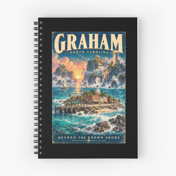 Item preview, Graham North Carolina – Beyond the Known Shore designed and sold by ChickenFund.